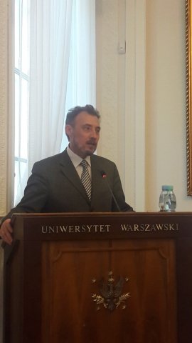 Official presentation of Ivan Vyhovskyi award to Professor Igor Sribniak